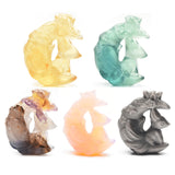 Various 9 Tailed Fox Carvings