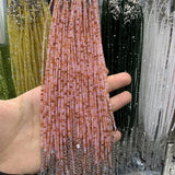 faceted beads spinel anklet