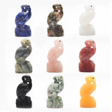 Crystal Flamingo Carvings