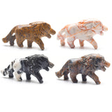 Wolf Carvings