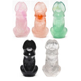 Crystal Rabbit Carvings