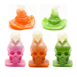 luminous Wizarding Hat and skull head Carvings