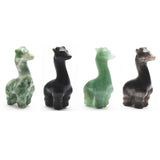 Small giraffe carvings