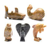 Peruvian agate carvings