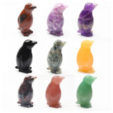 Crystal Penguin Carvings