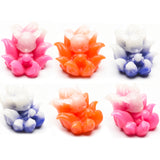 luminous 9 tailed fox carvings
