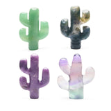 Crystal Cactus Carvings