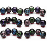 Obsidian patterned spheres【6 designs & part 1】