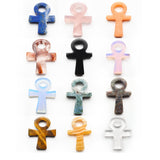 Crystal ankh carvings
