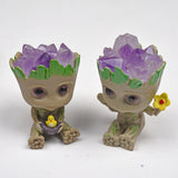 2 inch amethsyt groot carving