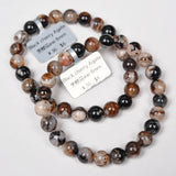black cherry agate bracelet