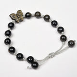 nature crystal carving diy adjustable bracelet