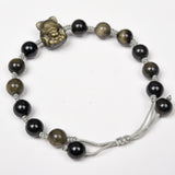 nature crystal carving diy adjustable bracelet