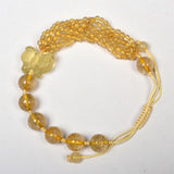 nature crystal carving diy adjustable bracelet