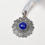 【S925 Sterling silver pendant 9 kind materials】prasiolite/topaz/lapis lazuli/red quartz/blood corderite/malachite/moonstone/topaz/super 7