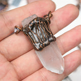 【Hot Sale】 Raw of Crystal  handmade pendent