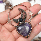 【Hot Sale】 Raw of Crystal  handmade pendent