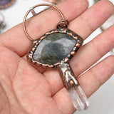 【Hot Sale】 Raw of Crystal  handmade pendent