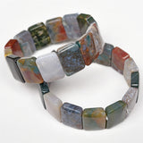 Nature crystal bangle