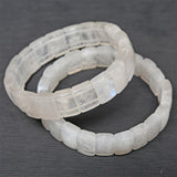 Nature crystal bangle