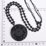 Adjustable Obsidian Pendent sweater chain(15 kinds,$9 each)
