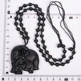 Adjustable Obsidian Pendent sweater chain(15 kinds,$9 each)