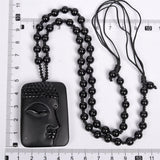 Adjustable Obsidian Pendent sweater chain(15 kinds,$9 each)