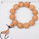 DIY wood dragon phoenix bracelet