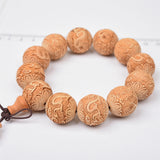 DIY wood dragon phoenix bracelet