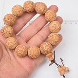 DIY wood dragon phoenix bracelet
