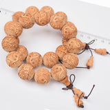 DIY wood dragon phoenix bracelet