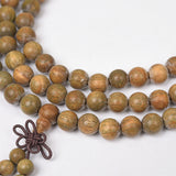 Verawood mala beads