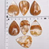 Nature crystal/gemstone teardrop pendants【$3-$15 each】
