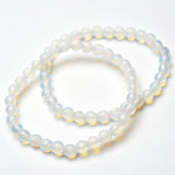 6mm faceted beads bracelet【$2-$2.5 each】