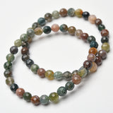 6mm faceted beads bracelet【$2-$2.5 each】
