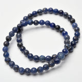 6mm faceted beads bracelet【$2-$2.5 each】