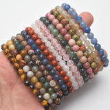 6mm faceted beads bracelet【$2-$2.5 each】