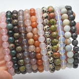 8mm faceted beads bracelet【$2.5-$3.5 each】