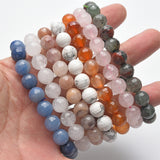 10mm faceted beads bracelet【$2-$4 each】