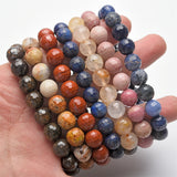 10mm faceted beads bracelet【$2-$4 each】