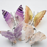 Crystal butterfly carvings【13kinds,$10 each】