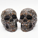 Crystal skull head carvings【2kinds $55 each】