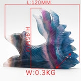Crystal 9tailed fox carvings【5kinds $25-$130 Each】