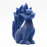 Crystal 9tailed fox carvings【5kinds $25-$130 Each】