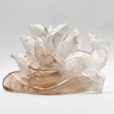 Crystal 9tailed fox carvings【5kinds $25-$130 Each】