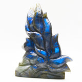 Crystal 9tailed fox carvings【5kinds $25-$130 Each】