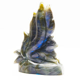 Crystal 9tailed fox carvings【5kinds $25-$130 Each】