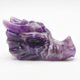 Crystal dragon head carvings【4 kinds ,New!!!】