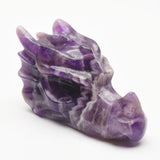 Crystal dragon head carvings【4 kinds ,New!!!】