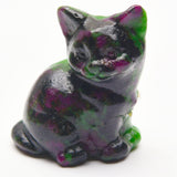 Crystal cat small carvings 【7 kinds】